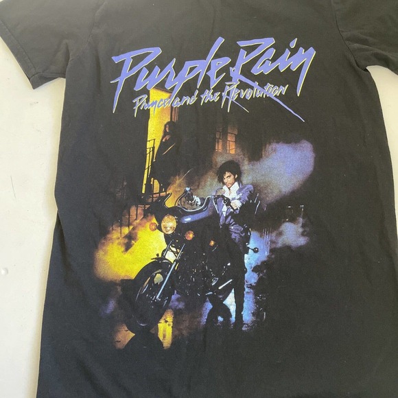 Official Graphic Prince and‎ the Revolution Purple Rain T- Shirt Fitted Small - Picture 2 of 7